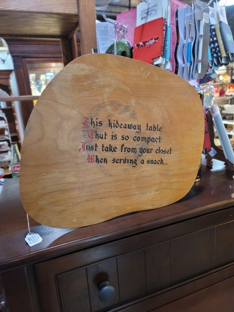 Antique Hideaway Table