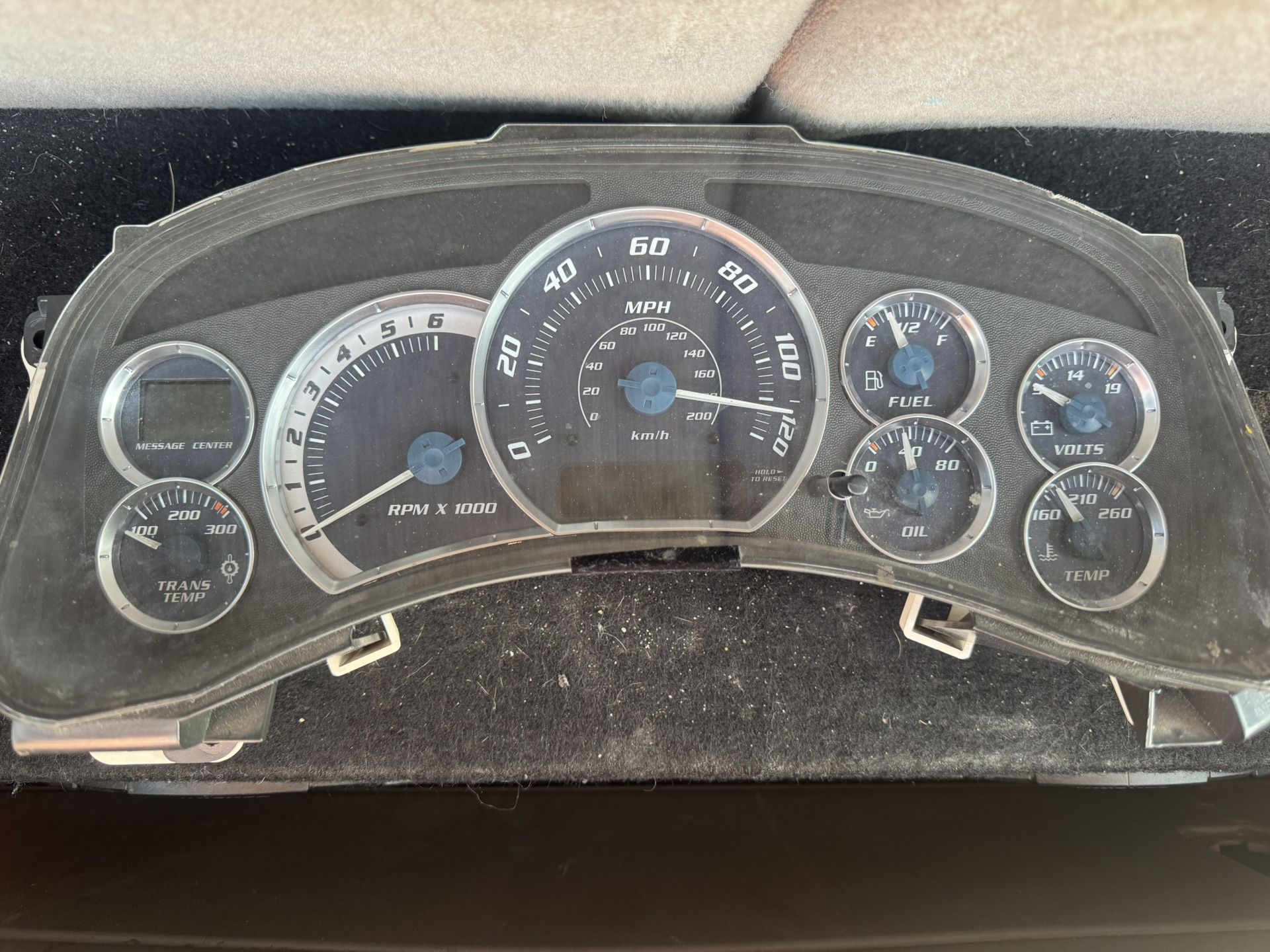 Chevy Cluster Speedometer