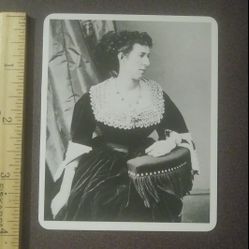 Civil War Confederates Isabella Maria Belle Boyd Spy Knowledge Card Vintage Collectible Black White Photo Portrait