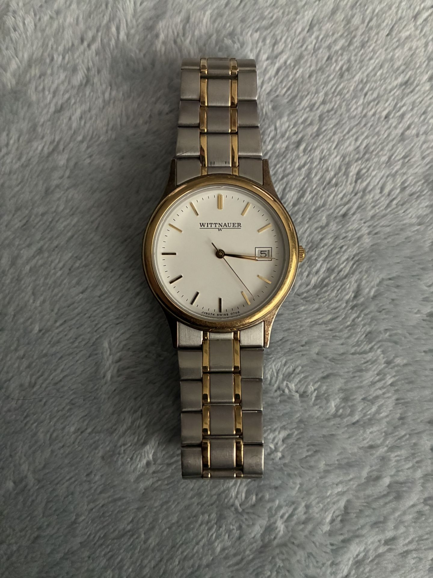 Wittnauer Watch Gold And Silver