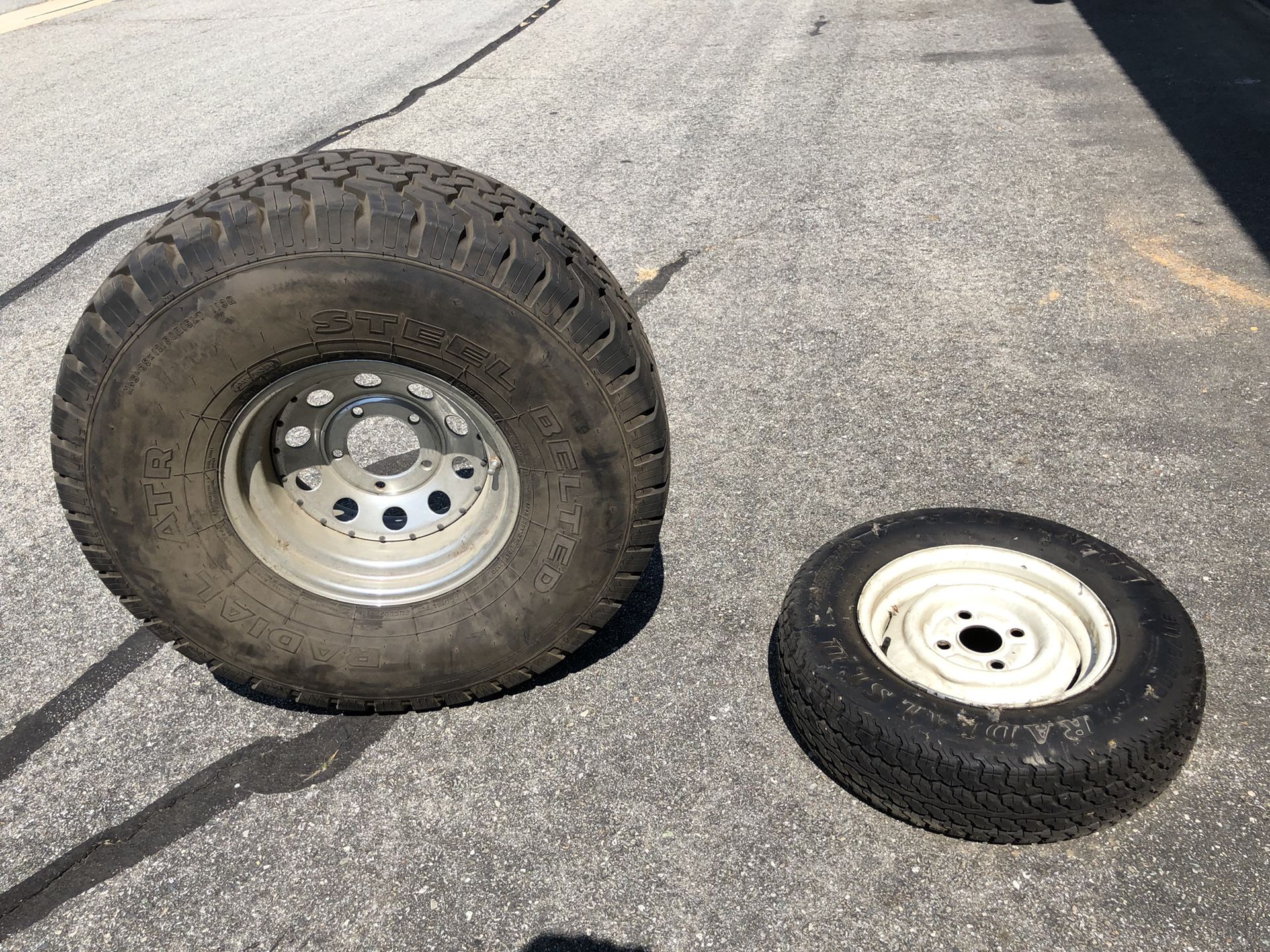 Offroad tire and wheel 35x12.50-15