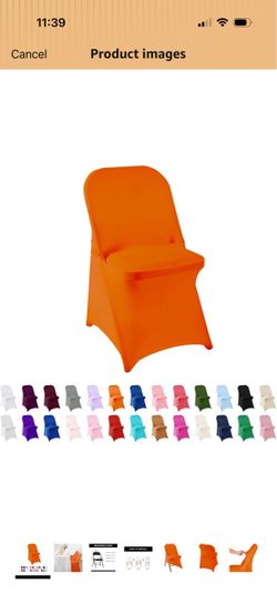 Spandex Chair Cover,25PCS,Living Room Folding Chair Covers,Removable Chair Covers Washable Protector Stretch Chair Cover for Party, Banquet,Wedding Ev