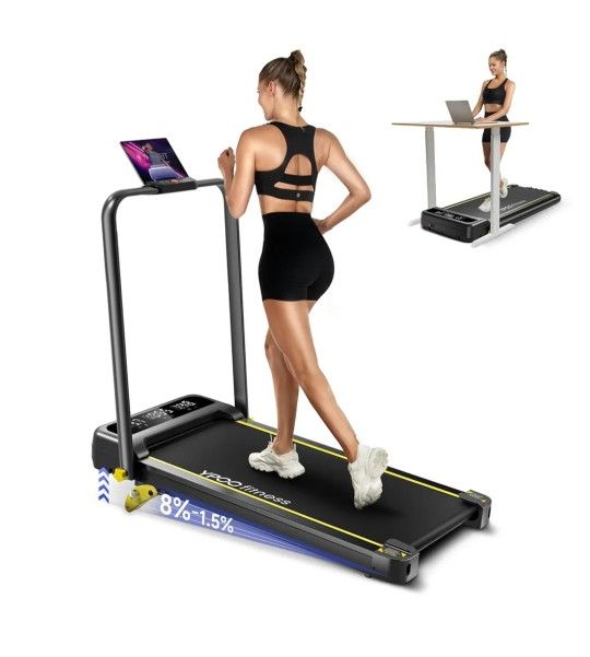 Treadmill Pad with Remote Control/Portable Treadmills for Home Office