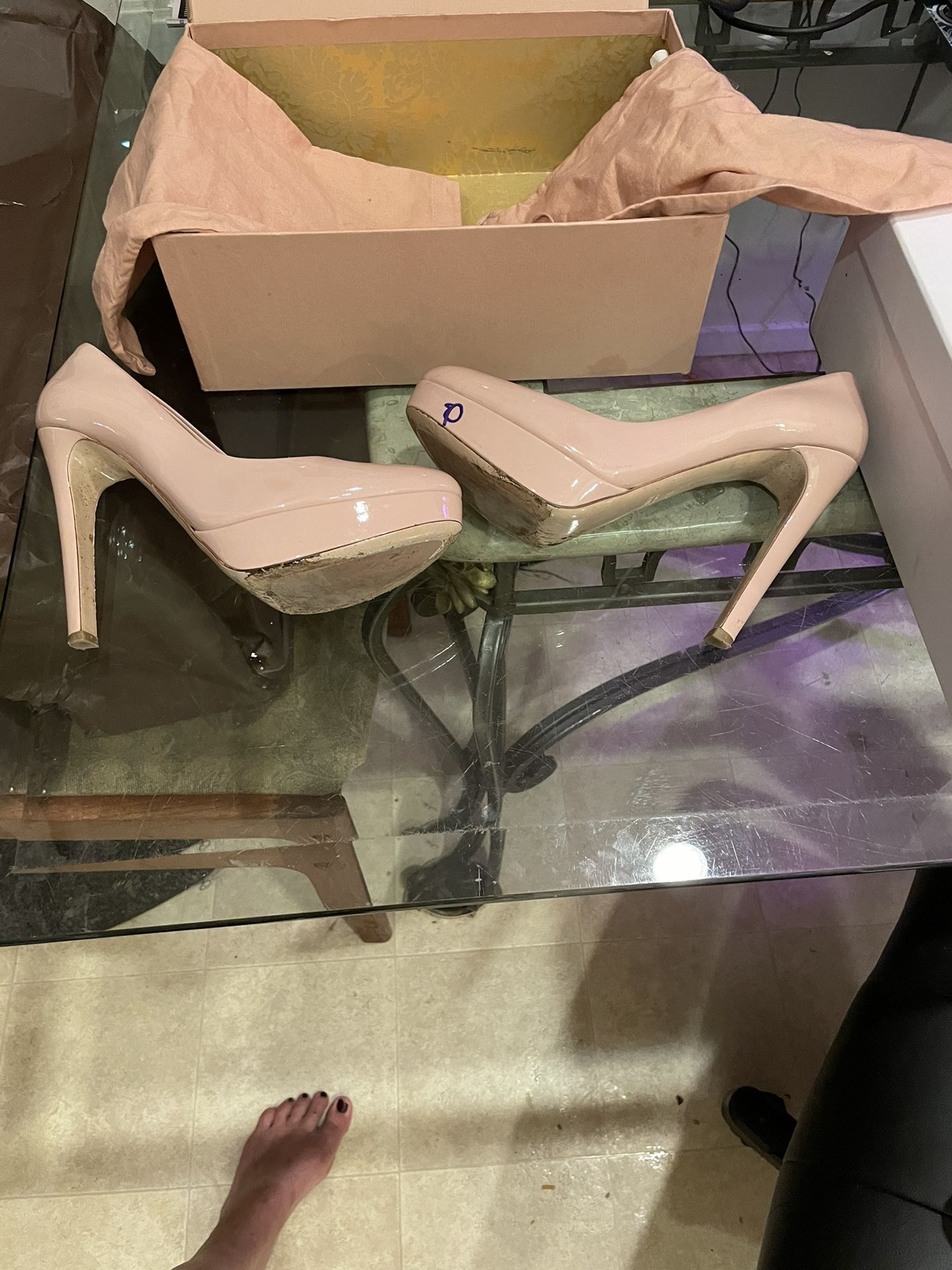 Miu miu mauve Heels