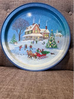 1988 Potpourri Press Metal Serving Tray