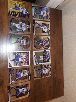 Vikings Lot Football Cards