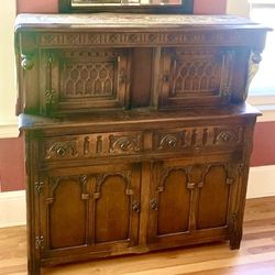 Vintage English Old Charm Hutch