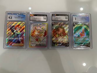Pokémon Card TCG CGC graded cards Eevee Leafeon Prismatic Evolving Skies Promo