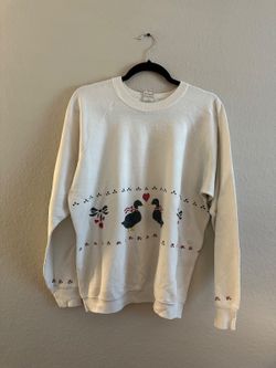 Fruit of the Loom Duck Heart Graphic Sweatshirt XL