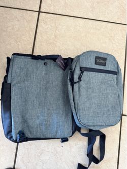 Set of 2 small thermo lunch bags