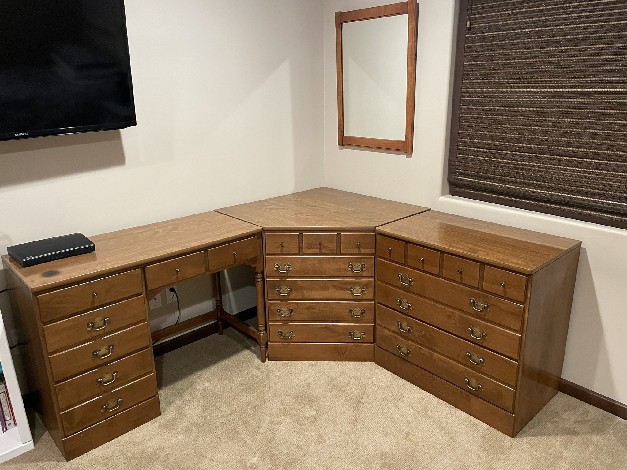 Dresser And Desk