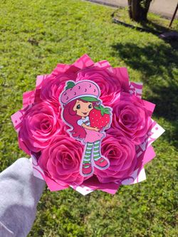 Ramo 💐 de liston muy bonito para cualquier ocasión Mándeme mensaje si tiene preguntas aga su pedido ahora