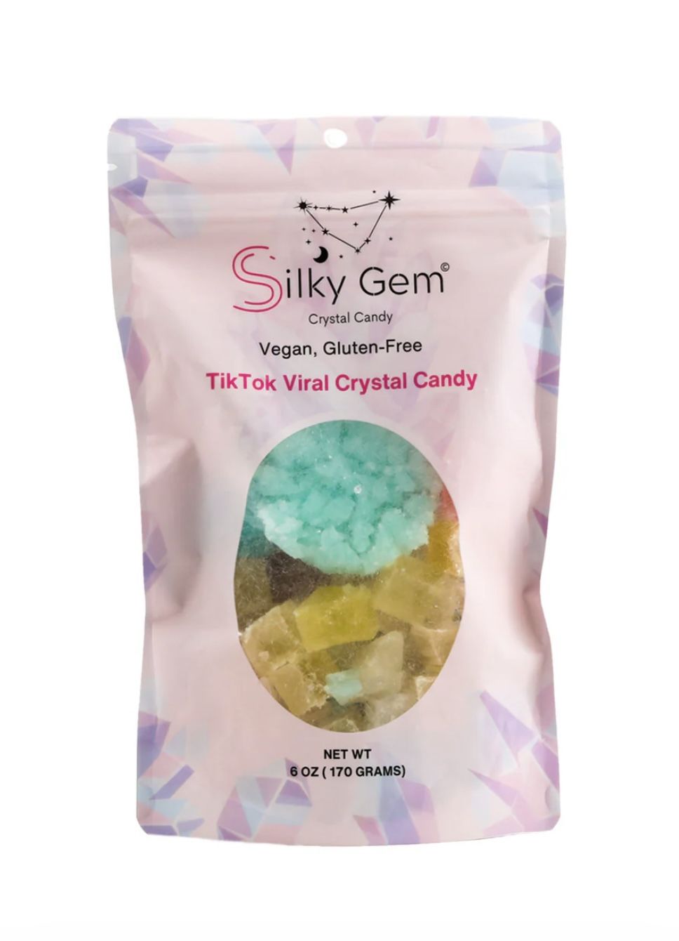 TikTok Viral Silky Gem Crystal Candy 6oz