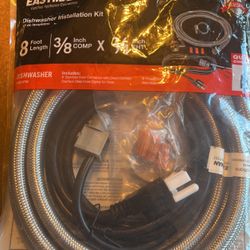 Dishwasher installation kit