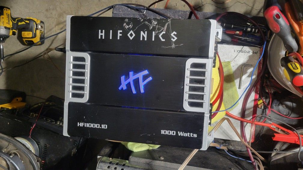 1000 Watts Hifonics Amplifier