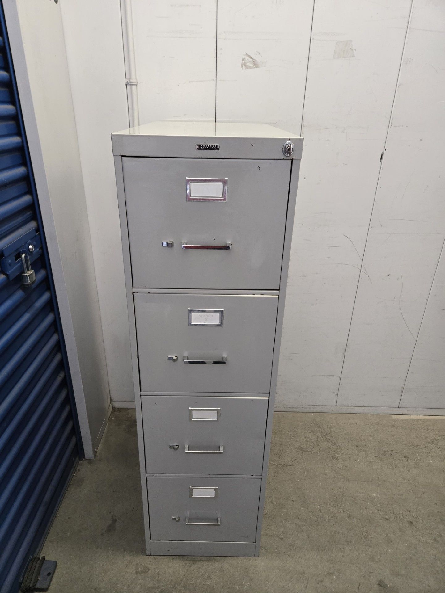 Solid Metal File Cabinet Letter Size With Key