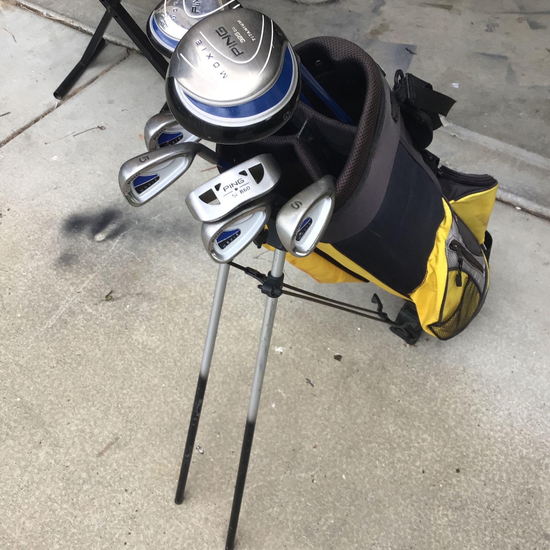 Ping Junior golf club set excellent condition ping Drivers Ping Putter