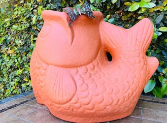 Koi Fish Pot Planter