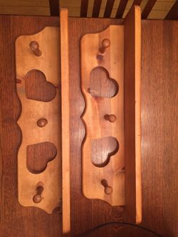 Arts &crafts coat/hat racks