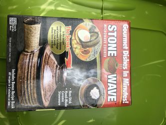 Stone wave Microwave Cooker, As seen on tv