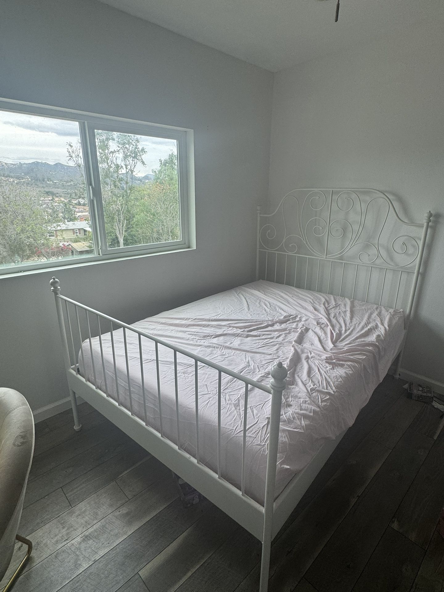 IKEA White Bed Frame - Full Size