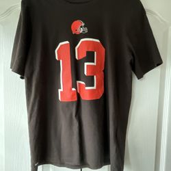 Cleveland Browns Jersey XL #13 Odell Beckham Jr. Short Sleeve NFL Shirt Top Nike