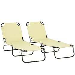 Folding Chaise Lounge 