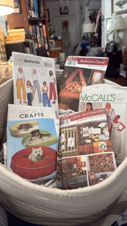 Fifty Sewing Patterns-new, McCalls, Butterick, Simplicity