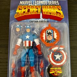 Secret Wars Marvel Legends Captain America Action Figure