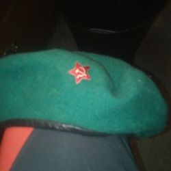 Russian Beret  From East Berlin In 1980s