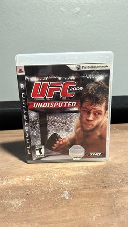 PS3 ufc 2009 undisputed
