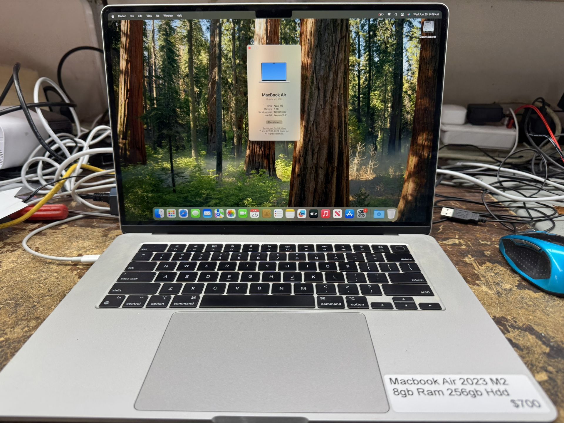 Macbook Air 2023 M2 8gb Ram 256gb Hdd