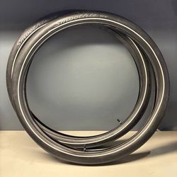 pair tires / tubes GT SMOOTHIE 29x2.5" SLICK Black Bike Tire 29 inch