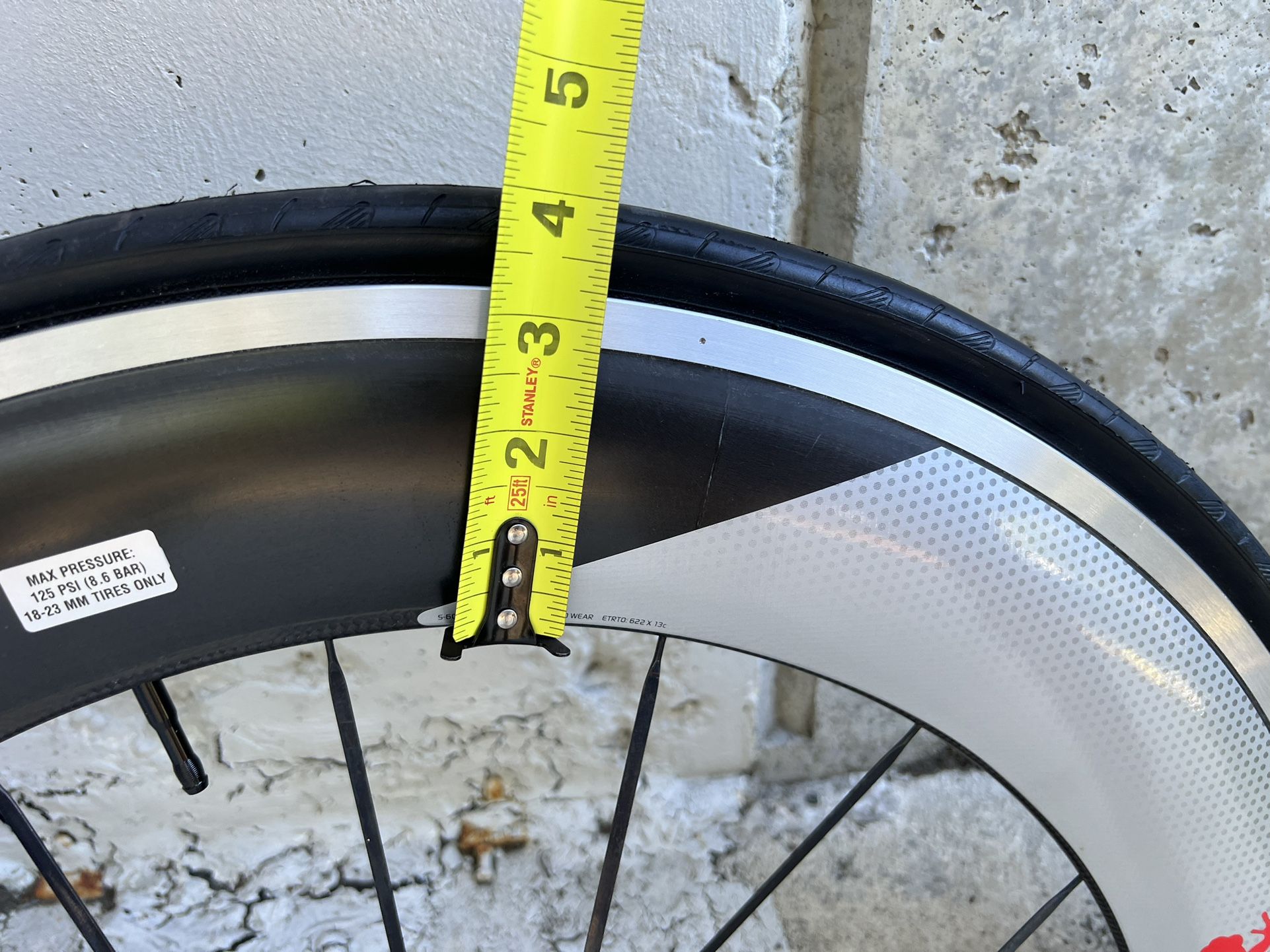 SRAM S80 Carbon Front wheel - 700c Quick release - RARE for Sale