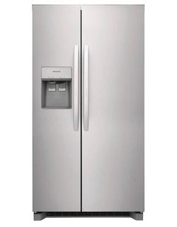 Frigidaire 22.3 Cu. Ft. Side-by-Side Refrigerator – Stainless Steel