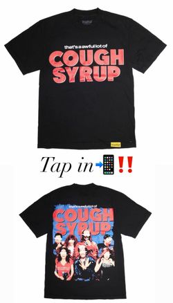 Cough syrup shirt