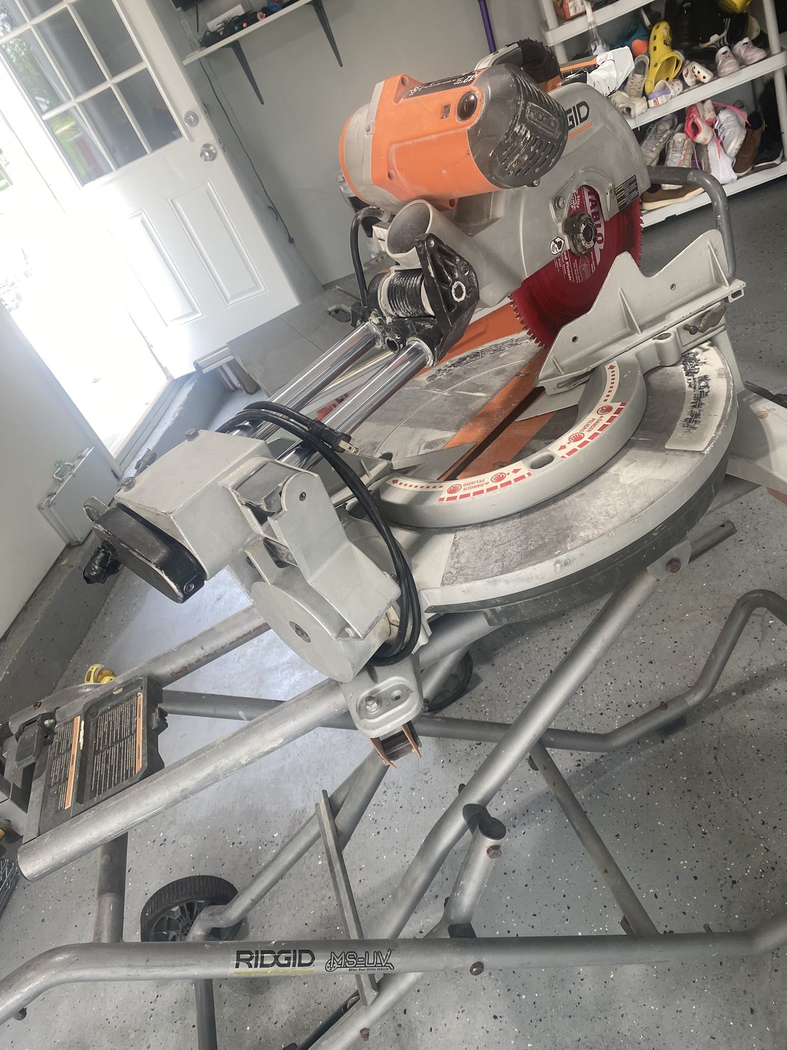 Table Saw And Miter Saw