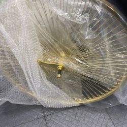 Bicycle wheels 144 Spoke golden Chrome in stock