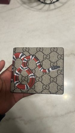 Designer snake wallet