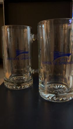 Large Santa Fe Springs beer steins