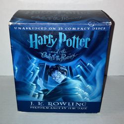 J.K. Rowlings’ Harry Potter And The Order Of The Phoenix 23 Disc Unabridged Audio Book By Jim Dale 