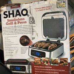 Shaq Smokeless Grill & Press