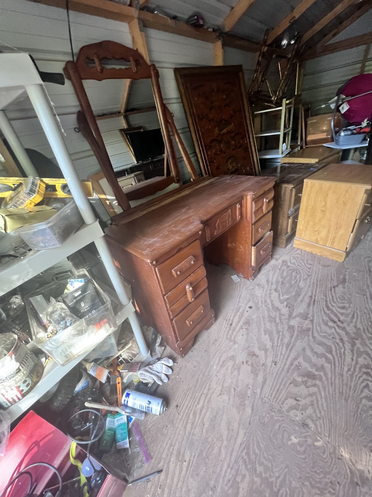 A beautiful Vanity Its 65 Inches Tall 46 Inches Wide And 19 Inches Deep