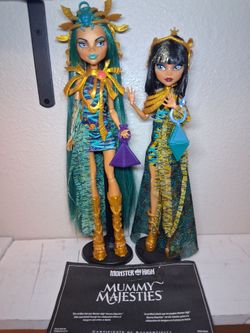 Monster high -Mummy majesty nefra and cleo de Nile 2pk