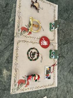 Vintage Christmas Ornament’s.  