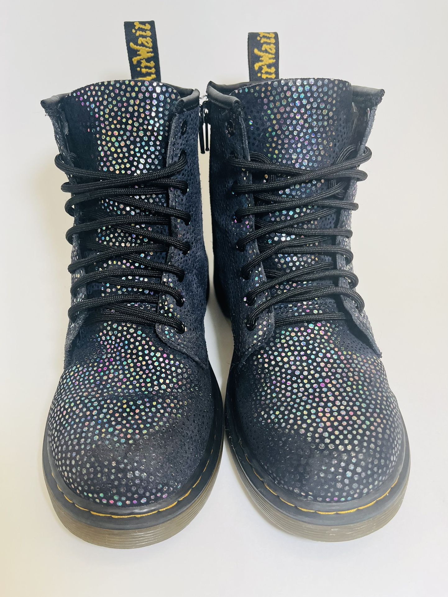 Dr Martens Leather Boots Girls Size 4