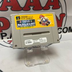 Super Mario Kart For Super Famicon Gaming Console