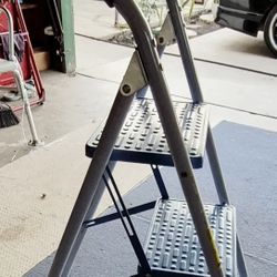 3 Step Foldable Ladder Compact 