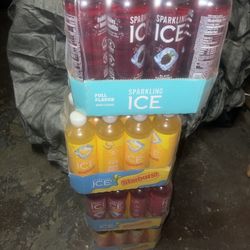 Sparkling Ice  Drinks. 12pks $5.