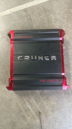 Crunch car amplifier